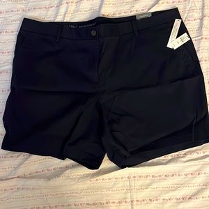 NWT Talbots Relaxed Chino Shorts 7” Size 18W